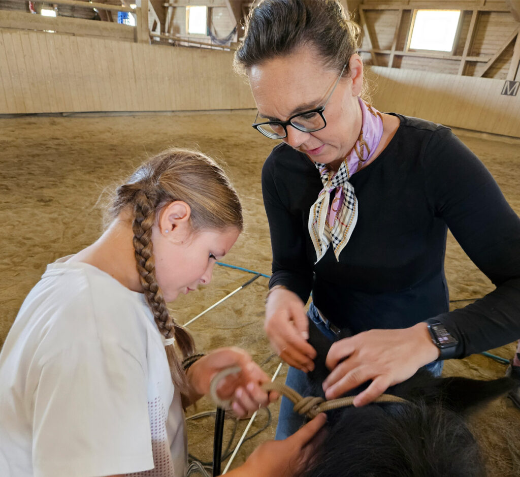 MKA Horsemanship, Bodenarbeit Kurse für Kinder, Bad Wurzach